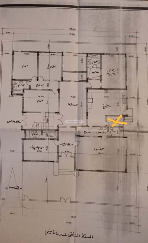 Building 750 SQM with 3 Floors Facing East Al Marwah, North Jeddah, Jeddah