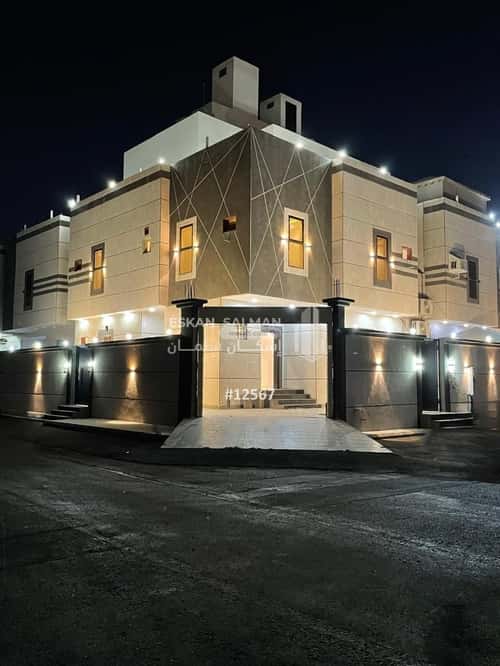 Villa 208 SQM Facing North East on 15m Width Street Al Qryenah, South Jeddah, Jeddah