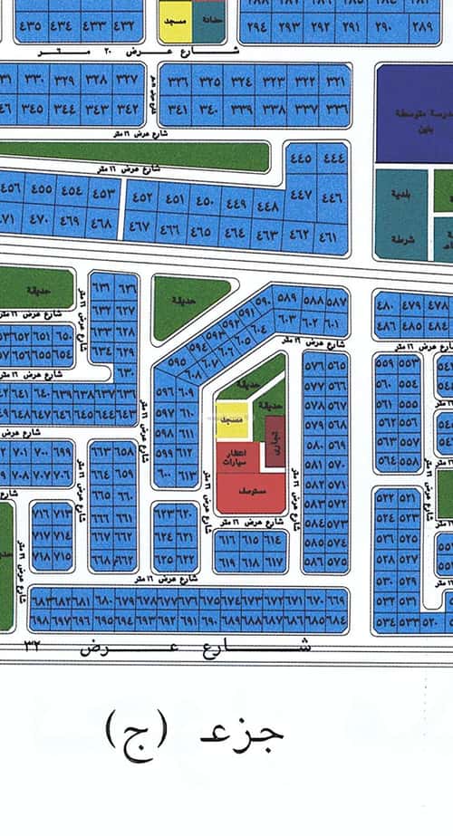 أرض 420 متر مربع جنوبية على شارع 32م الشراع، شمال جدة، جدة