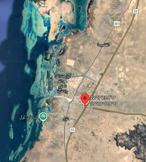 أرض 400 متر مربع شمالية غربية على شارع 20م بلدة ثول، ثول