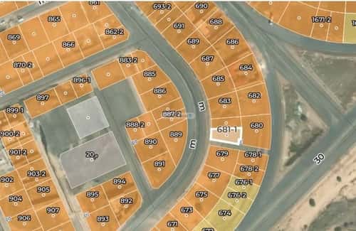 Land 388.5 SQM Facing East on 24m Width Street Al Khudra, Madinah