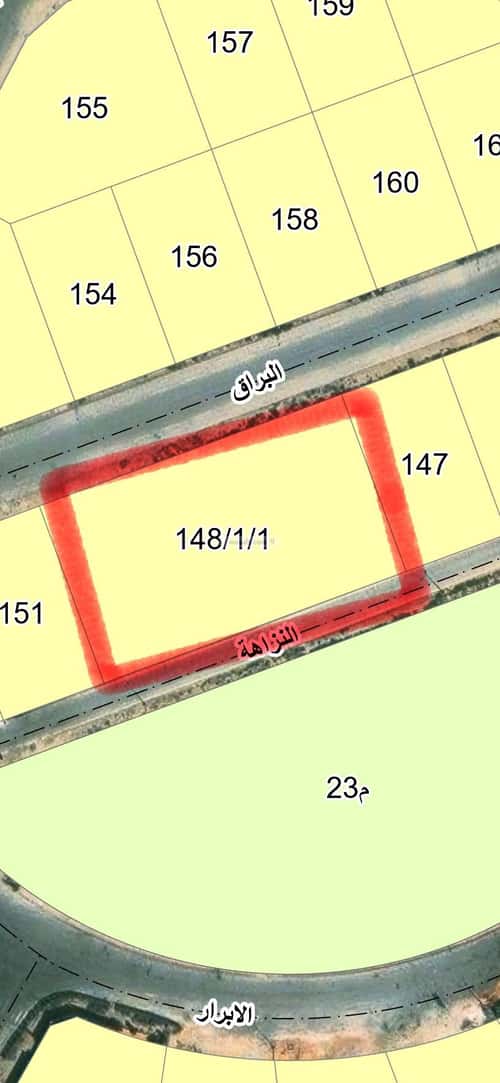 Land 700 SQM Facing East on 20m Width Street Al Bahr, Khobar
