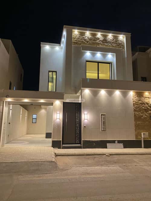 Villa 217.2 SQM Facing North on 15m Width Street Al-Janadriyah, East Riyadh, Riyadh