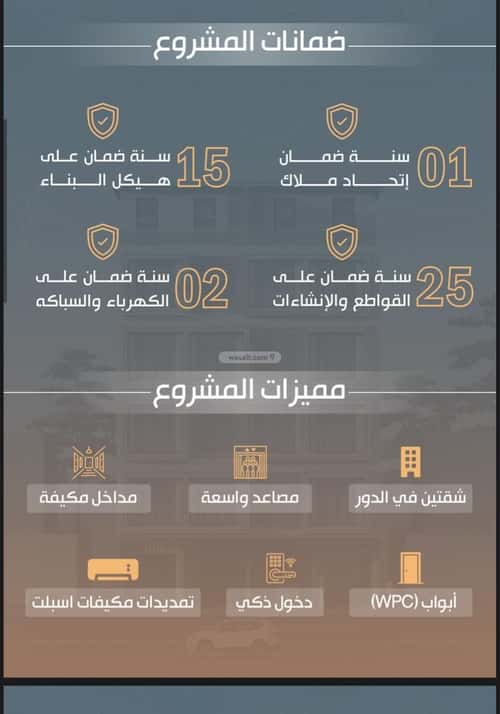 شقة 2 غرف في النزهة