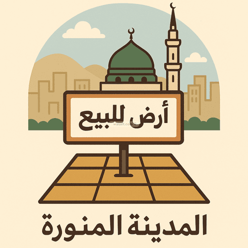 أرض 615.6 متر مربع شرقية على شارع 18م العاقول، المدينة المنورة