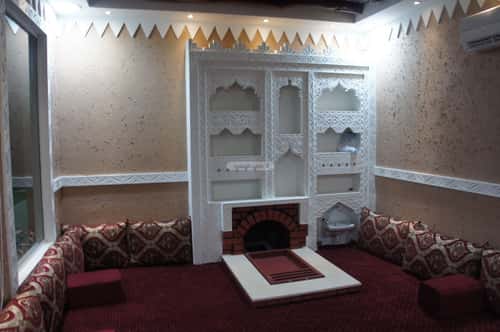 Rest House 493.6 SQM Facing North on 40m Width Street Al Hamra, Eanizah
