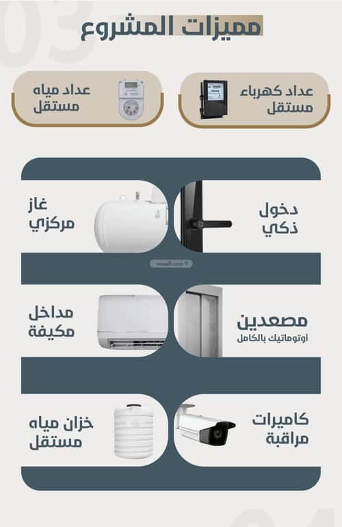 شقة 3 غرف في النعيم