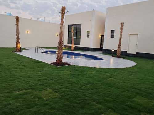 استراحة 840 متر مربع بغرفتين الخير، شمال الرياض، الرياض