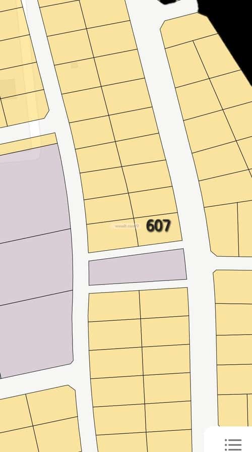 أرض 581 متر مربع جنوبية شرقية على شارع 20م الأمل، بلجرشي