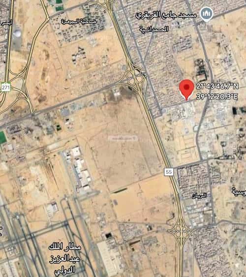 أرض 278.24 متر مربع شمالية غربية على شارع 15م الكوثر، شرق جدة، جدة