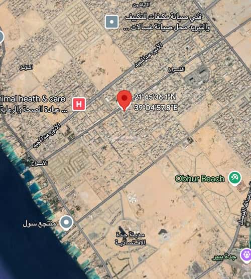 أرض 380 متر مربع شرقية على شارع 16م الشراع، شمال جدة، جدة