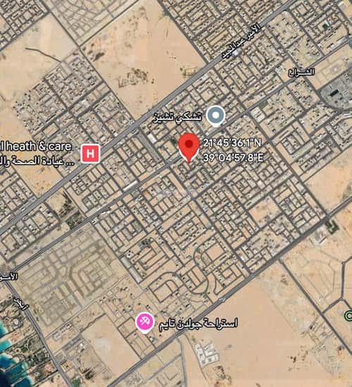 Land 380 SQM Facing East on 16m Width Street Al Sheraa, North Jeddah, Jeddah