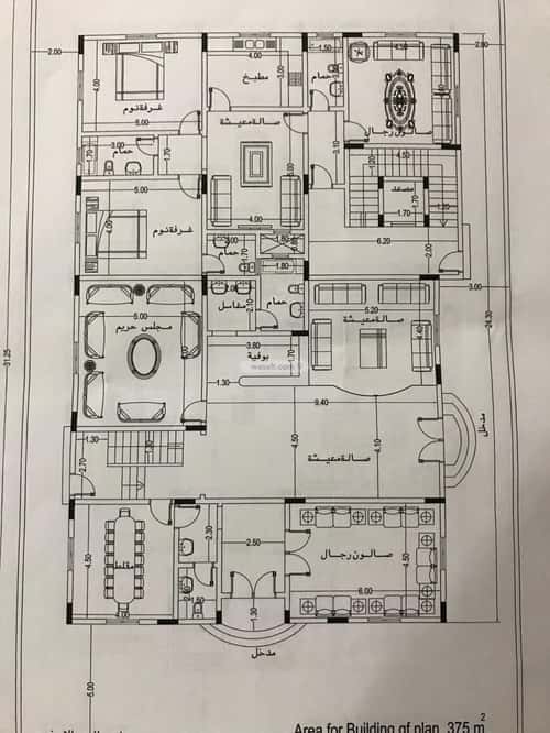 فيلا 6 غرف في الرياض