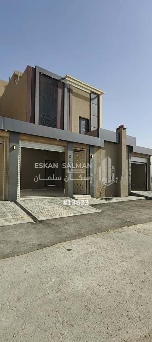 Villa 289.21 SQM Facing North on 20m Width Street Al-Janadriyah, East Riyadh, Riyadh