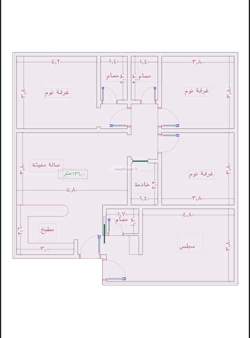 3 bedroom apartment in Al Wahah