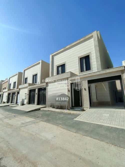 Villa 270 SQM facing West on 15m width street الندوة، شرق الرياض، الرياض