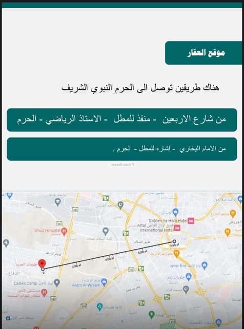 Building 574.98 SQM Facing North Al Difa'A, Madinah