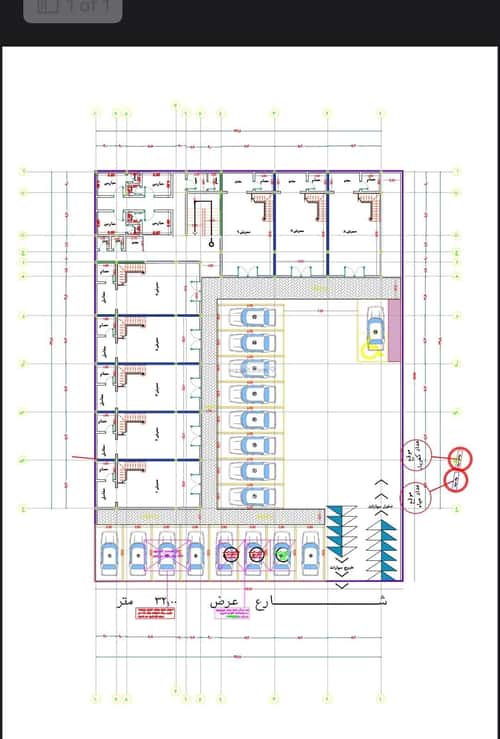 Land 1200 SQM Facing West Teebah, North Jeddah, Jeddah