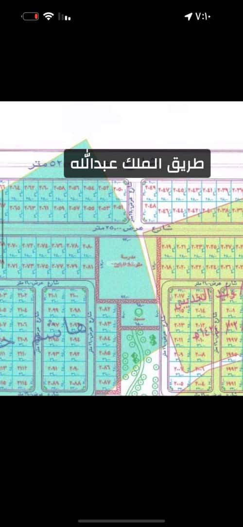 Land 450 SQM Facing South on 25m Width Street Al-Zahour, North Jeddah, Jeddah