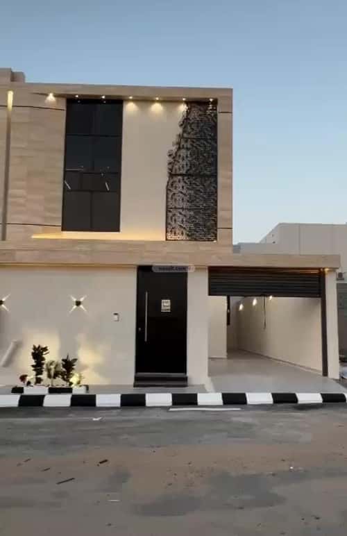 فيلا 341.84 متر مربع غربية على شارع 15م الرحبة، الطائف
