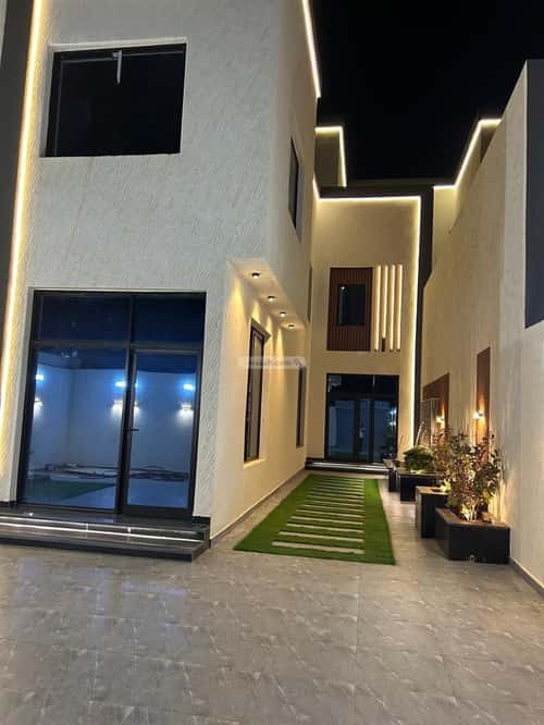 Villa 381 SQM facing West on 15m width street الورود، صامطة