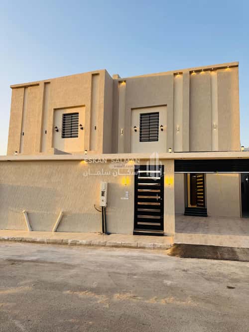 فيلا 355.12 متر مربع شمالية على شارع 15م السليمانية، الطائف