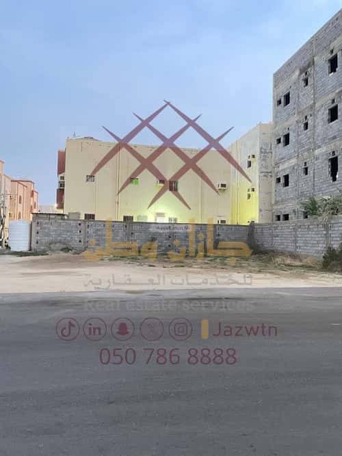 Land 392 SQM Facing North East on 15m Width Street Ar Rawdah, Jazan