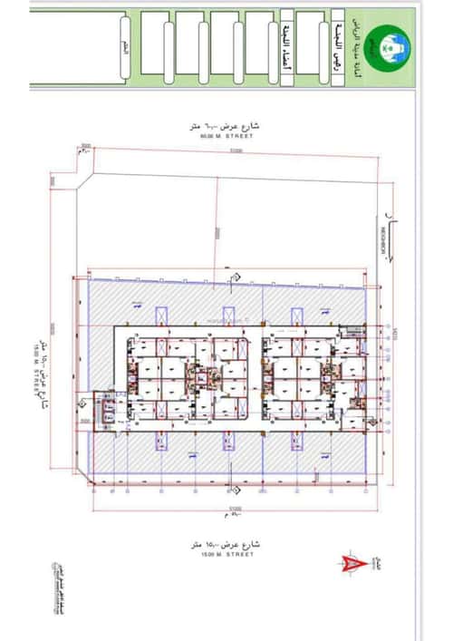 Building 1620 SQM Facing West Al-Yasmeen, North Riyadh, Riyadh