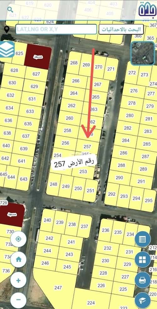 Land 450 SQM Facing East on 26m Width Street Al-Manarat, North Jeddah, Jeddah