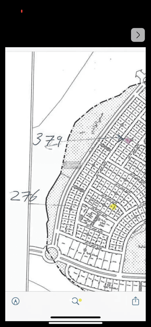 Land 713 SQM Facing South on 15m Width Street Al Oudah, Diriyah