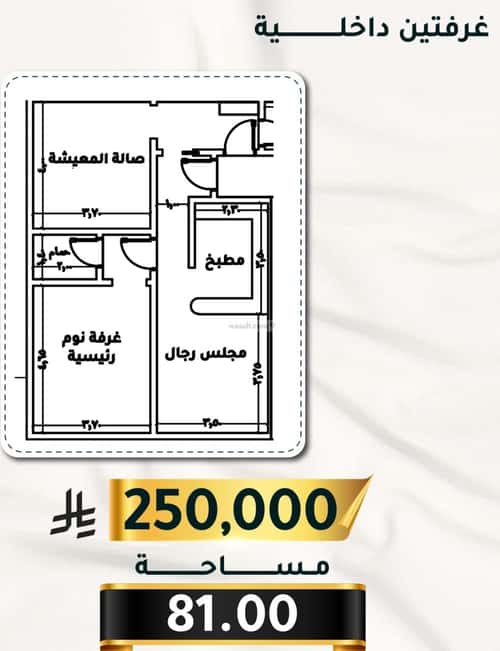 شقة بغرفتين الثغر، جنوب جدة، جدة