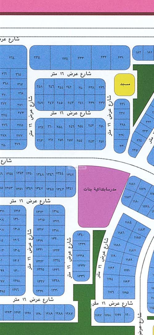 Land 620 SQM Facing South on 16m Width Street Al-Jazeera, North Jeddah, Jeddah