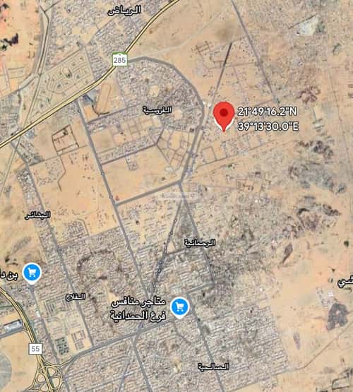 أرض 900 متر مربع شرقية على شارع 22.5م الوفاء، شرق جدة، جدة