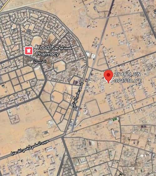 Land 900 SQM Facing East on 22.5m Width Street Al-Wafaa, East Jeddah, Jeddah