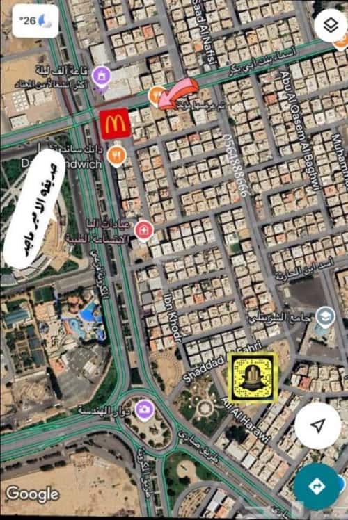 Land for Rent Al Rabbwah, North Jeddah, Jeddah