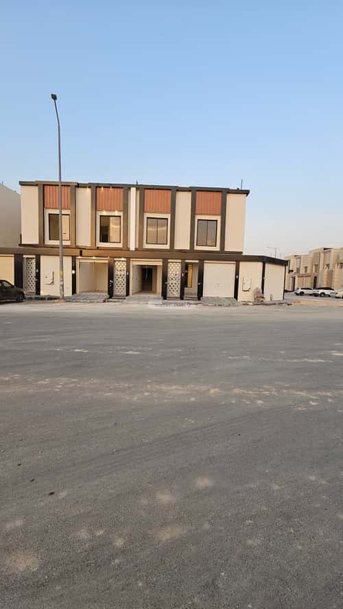 Villa 264.72 SQM Facing East on 20m Width Street Okaz, South Riyadh, Riyadh
