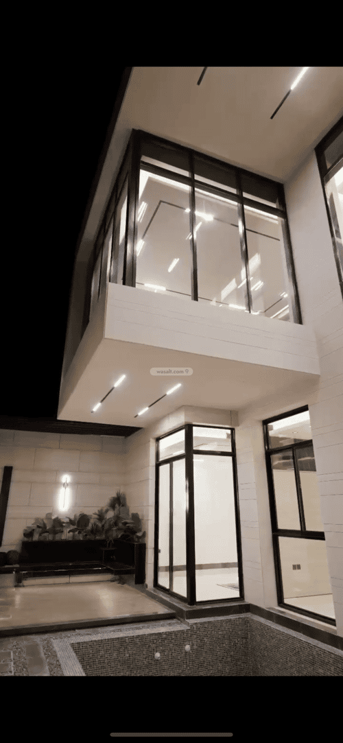 Villa 500 SQM facing West on 25m width street الملقا، شمال الرياض، الرياض