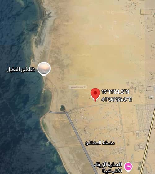 Land 450 SQM Facing East on 15m Width Street Al Shatea 3, Alqunafdhuh
