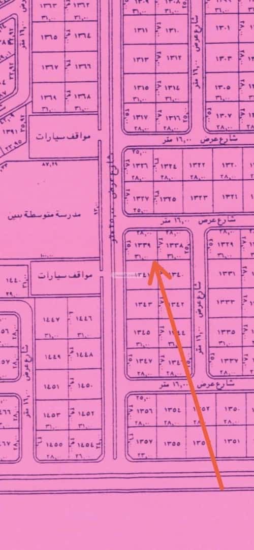 أرض 863.5 متر مربع شمالية غربية على شارع 25م الدرة، شمال جدة، جدة