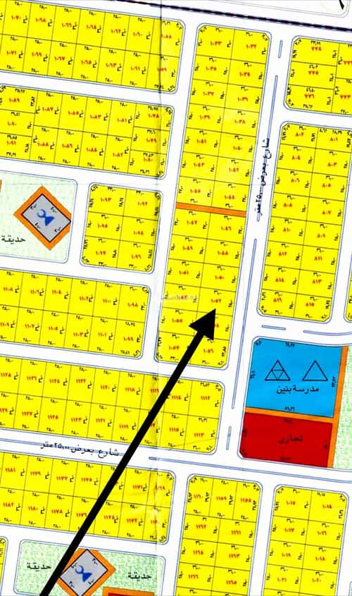 أرض 450 متر مربع شرقية على شارع 25م المجد، شمال جدة، جدة