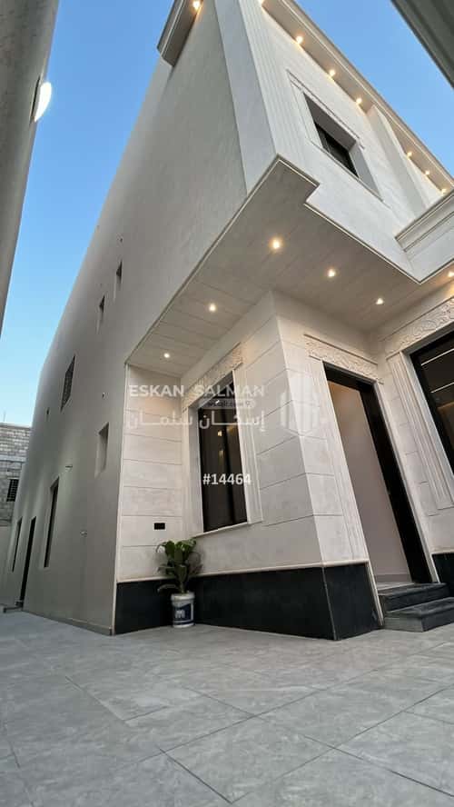 Villa 265.48 SQM Facing East on 18m Width Street Al- Nadwah, East Riyadh, Riyadh