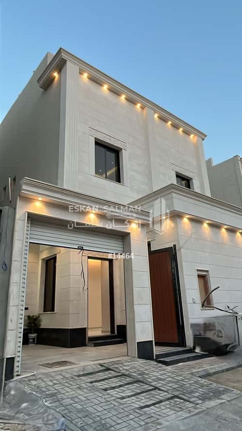 Villa 265 SQM facing East on 18m width street الندوة، شرق الرياض، الرياض