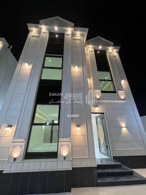 فيلا 345.67 متر مربع غربية على شارع 15م الواسط، الطائف