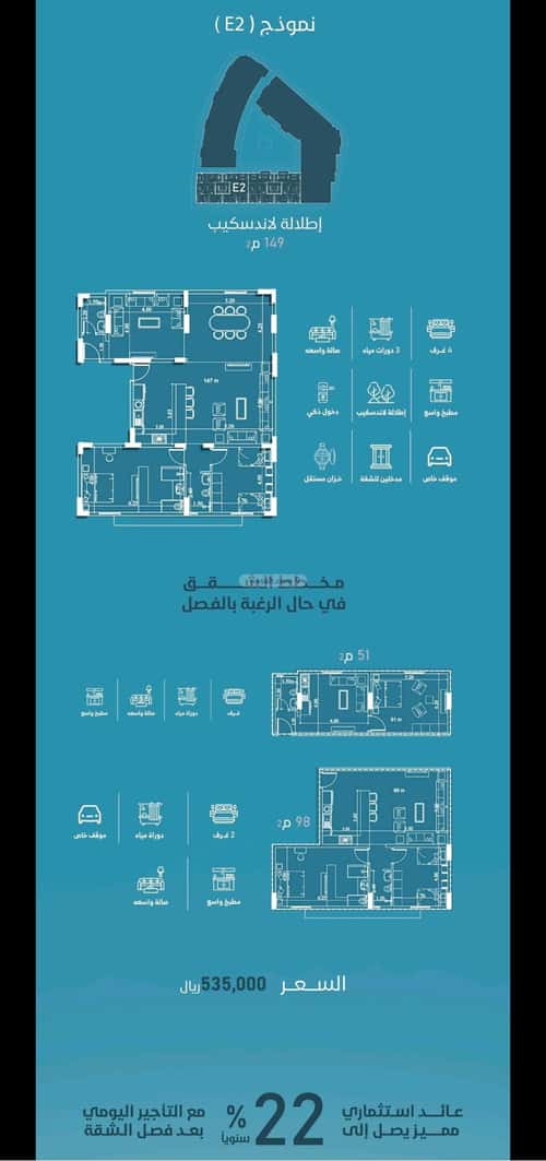 4 bedroom apartment in Al Fayha