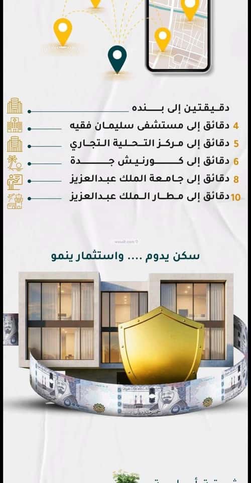 شقة 537 متر مربع ب 3 غرف الروضة، شمال جدة، جدة