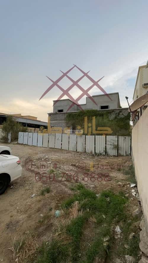 Land 415 SQM Facing North on 12m Width Street The Airport, Jazan