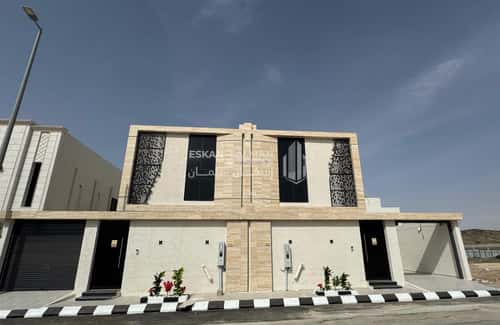 فيلا 341.84 متر مربع غربية على شارع 15م الرحبة، الطائف