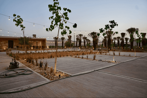 استراحة 5000 متر مربع شرقية على شارع 20م العفجه، الخرج