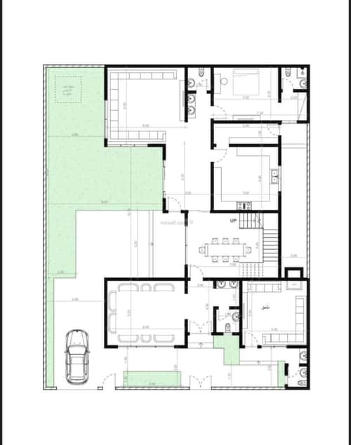 Villa 512 SQM facing East on 20m width street عقرباء، الجبيلة