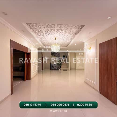 Villa 395.5 SQM Facing South on 15m Width Street Al Frosyah, East Jeddah, Jeddah